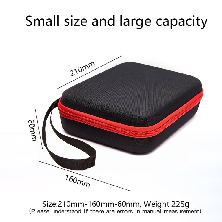 For DJI Osmo Mobile 6 Carrying Travel Case Bag, Size: 21x  16 x 6cm (Black)