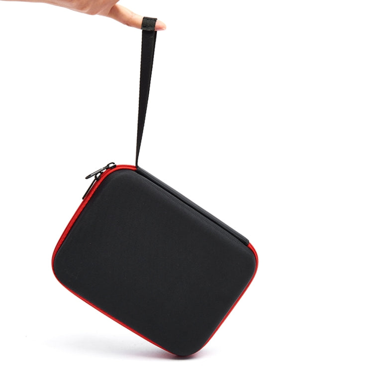 For DJI Osmo Action 3 Carrying Storage Case Bag,Size: 21x 16 x 6cm (Black)