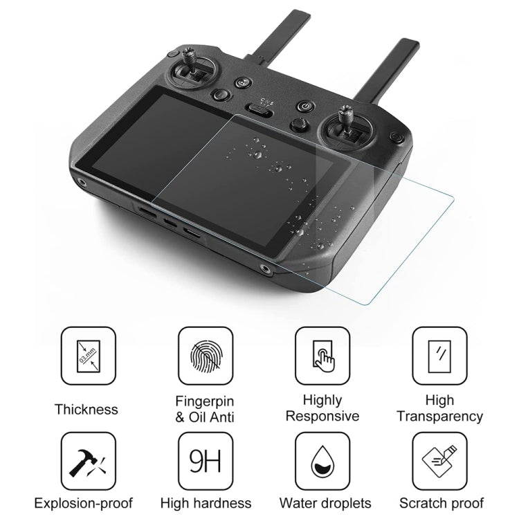 For DJI RC Pro Explosion-proof Tempered Glass  Screen Film