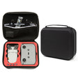 For DJI Mini 2 SE Shockproof Carrying Hard Case Drone Body Storage Bag, Size: 24x 19 x 9cm (Black Red) - Carry Cases & Bags by PMC TechLife | Online Shopping South Africa | PMC TechLife | Buy Now Pay Later Mobicred