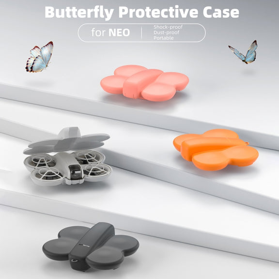 For DJI Neo Sunnylife Butterfly Storage Box Anti-collision Anti-scratch Protection Case (Black)
