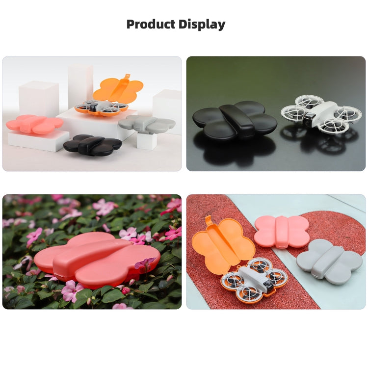 For DJI Neo Sunnylife Butterfly Storage Box Anti-collision Anti-scratch Protection Case (Orange)