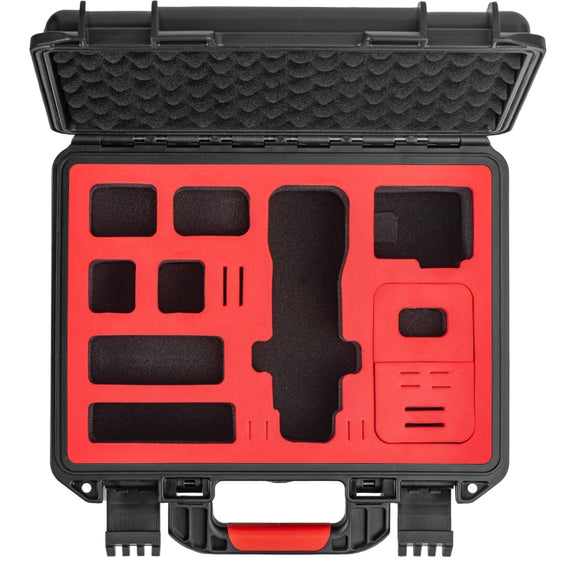For DJI Osmo Pocket 3 STARTRC Water-resistant PP Full Kit Suitcase Storage Box (Black)