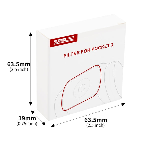 For DJI OSMO Pocket 3 STARTRC Star Lens Filter