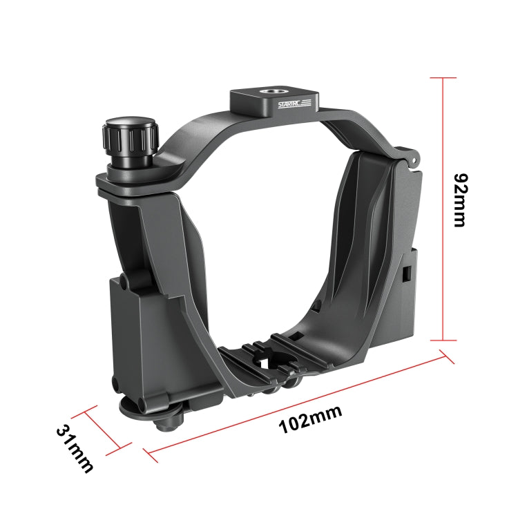 For DJI Air 3 STARTRC Air-Dropping System Thrower Parabolic (Grey)