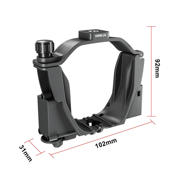 For DJI Air 3 STARTRC Air-Dropping System Thrower Parabolic (Grey)