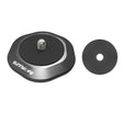 Sunnylife Universal Metal Magnetic Base 1/4 inch Adapter Aluminium Alloy Pivot Stand Base (Black) - Mount & Holder by Sunnylife | Online Shopping South Africa | PMC TechLife | Buy Now Pay Later Mobicred