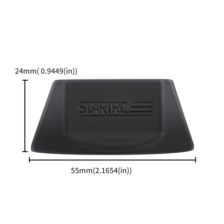 For DJI Osmo Pocket 3 STARTRC Silicone Desktop Base Bracket (Black)