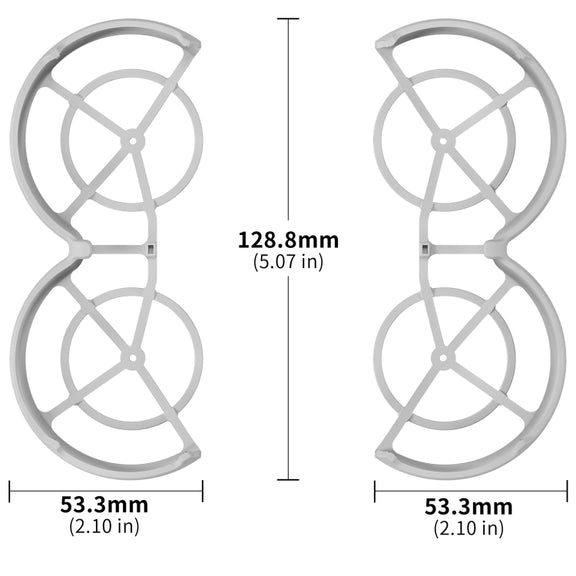 For DJI Neo STARTRC Drone Propeller Protective Guard Anti-collision Ring (Grey)