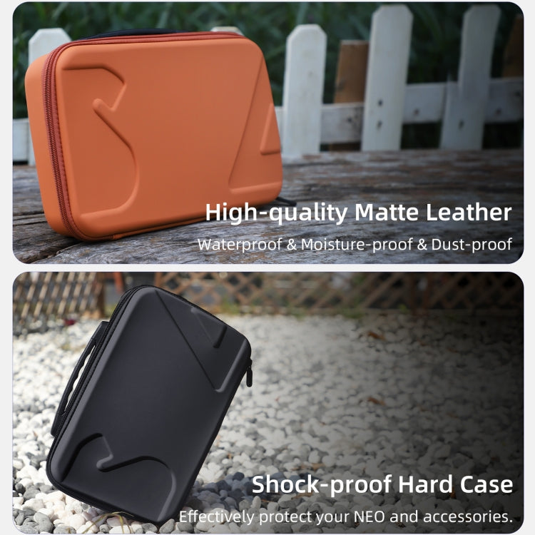 For DJI Osmo Action 5 Pro / 4 / 3 Sunnylife Portable Carrying Case Adventure Combo Bag (Black)