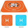 STARTRC 65cm Portable Foldable Square Parking Apron Landing Pad for DJI FPV / mini 2 / Mavic Air 2 / Air 2S - free shipping - PMC TechLife - Order now!
