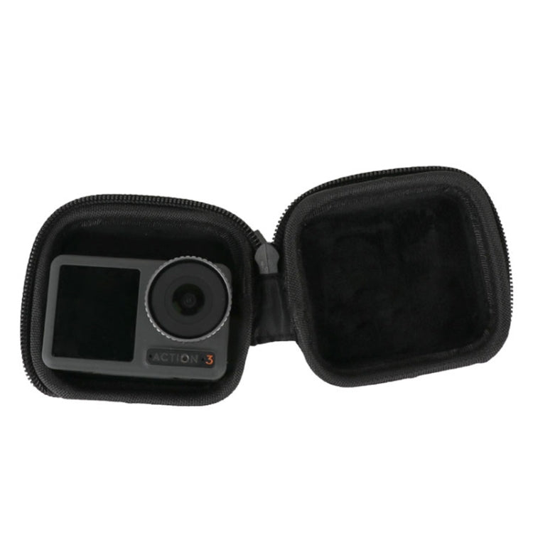 For DJI Action 3 / 4 RUIGPRO Mini Portable Storage Box Case (Black)