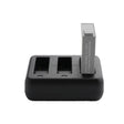 For DJI Osmo Action 4 / 3 Tri-Slot Batteries Charger (Black) -  by PMC TechLife | Online Shopping South Africa | PMC TechLife | Buy Now Pay Later Mobicred