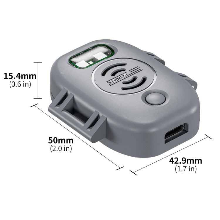 For DJI Neo STARTRC Drone Alarm Tracker (Grey)