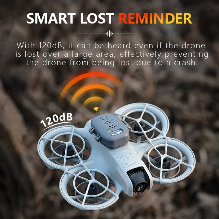 For DJI Neo STARTRC Drone Alarm Tracker (Grey)