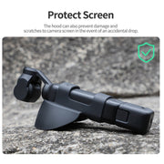 For DJI OSMO Pocket 3 Sunnylife Sunshade Screen Protective Cover Hood (Black)