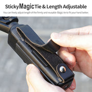 For DJI OSMO Pocket 3 Sunnylife Hand Band Protective Frame Cold Shoe Extension Handle Cover (Black)