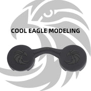 For DJI Goggles 2 / Goggles 3 Lens Cover Dust-proof VR Lens Silicone Case Soft Protector (Black)