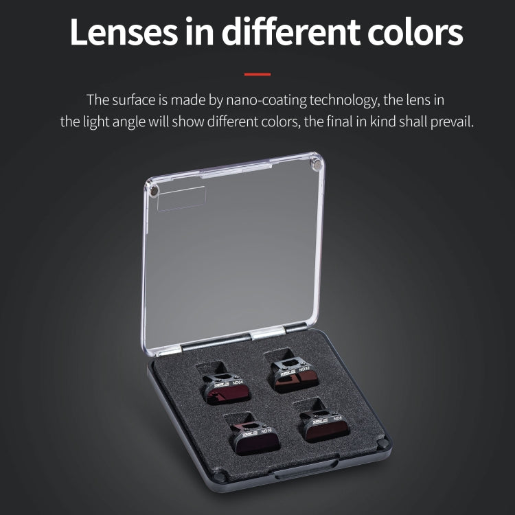 For DJI Mini 4K / Mini 2 SE / Mini 2 STARTRC 4 in 1 ND8 ND16 ND32 ND64 Lens Filter