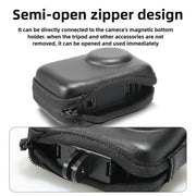 For DJI Osmo Action 5 Pro / 4 / 3 Portable Body Half Coverage Storage Box Bag (Black)