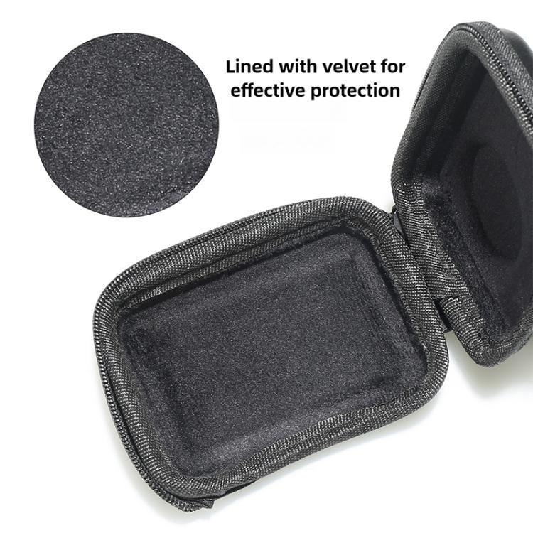 For DJI Osmo Action 5 Pro / 4 / 3 Portable Body Half Coverage Storage Box Bag (Black)