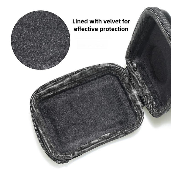 For DJI Osmo Action 5 Pro / 4 / 3 Portable Body Half Coverage Storage Box Bag (Black)