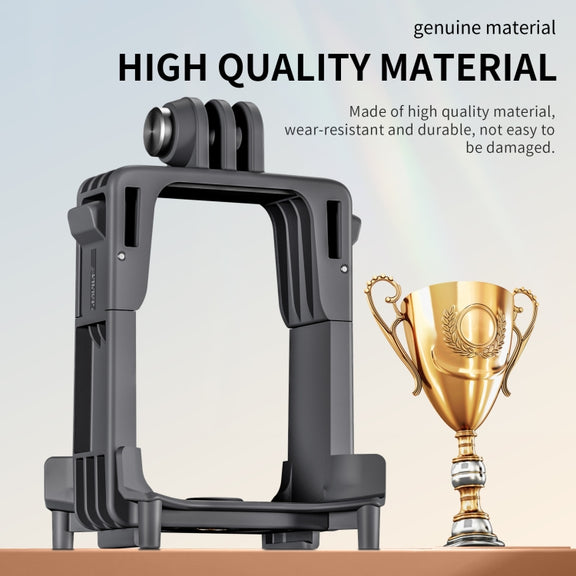 For DJI Avata 2 STARTRC Action Camera Holder Mount Drone Expansion Bracket (Black)