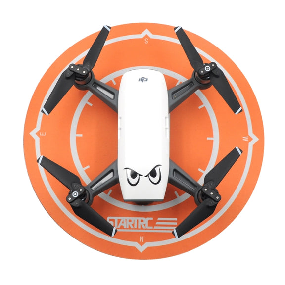 STARTRC RC Drone Quadcopter Portable Parking Apron Fast-fold Landing Parking Pad for DJI Mavic Mini / Air 2 / Shark, Diameter: 25cm
