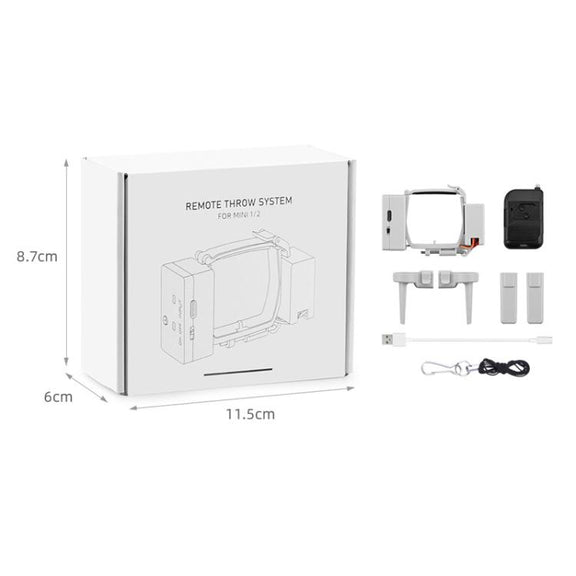 For DJI Mini 2 / Mavic Mini Air-Dropping System Thrower Parabolic (Grey)