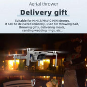 For DJI Mini 2 / Mavic Mini Air-Dropping System Thrower Parabolic (Grey)