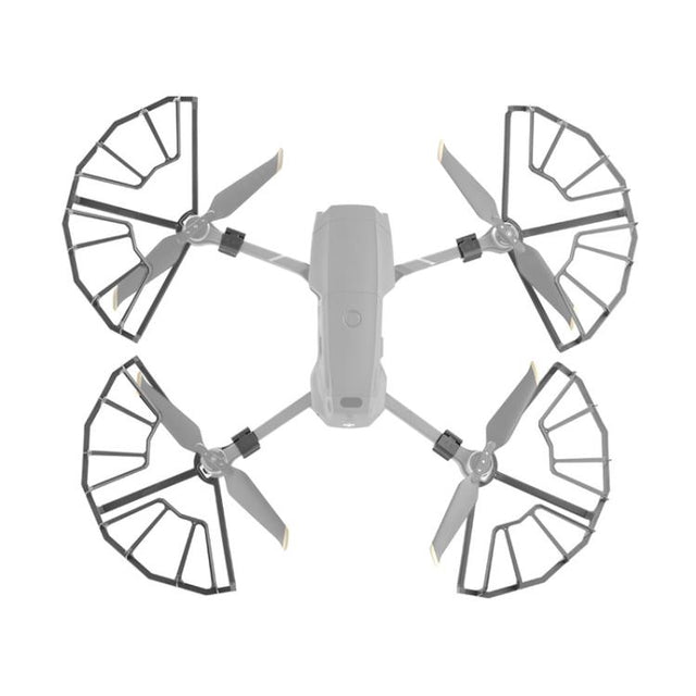 For DJI Mavic 2 Pro / 2 Zoom BRDRC Drone Propeller Surround Protective Guard Anti-collision Ring (Grey)