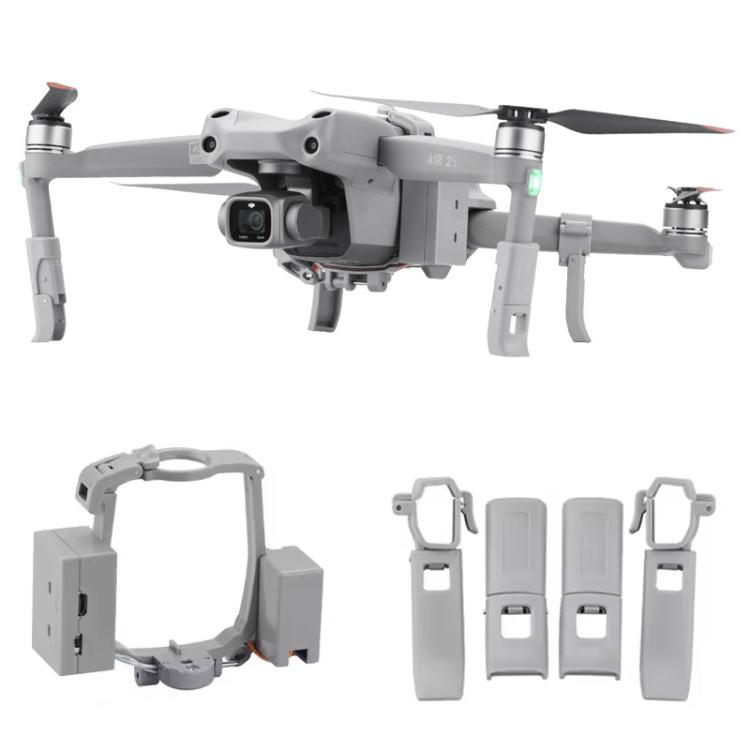 For DJI Mavic Air 2 / Air 2S BRDRC Air-Dropping System Thrower Parabolic (Grey)