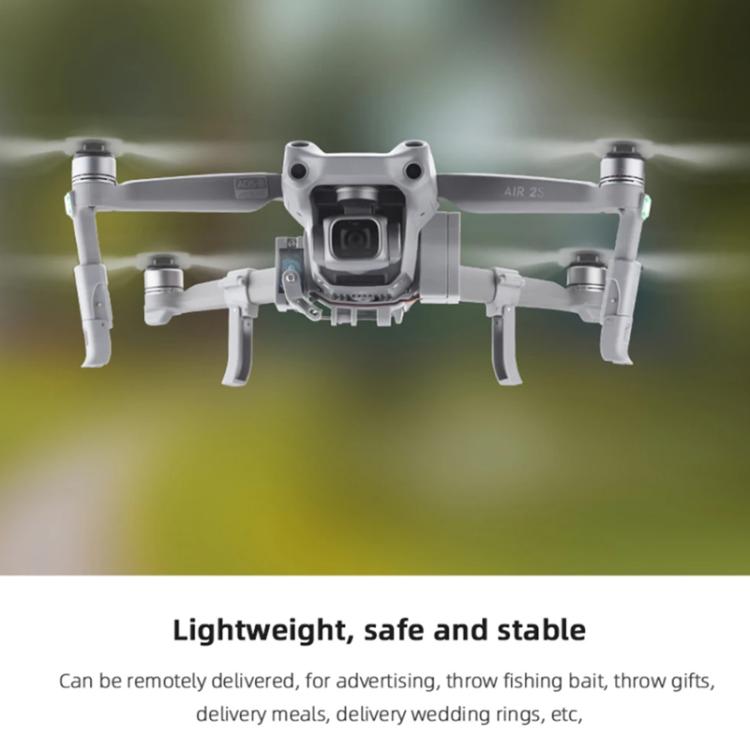 For DJI Mavic Air 2 / Air 2S BRDRC Air-Dropping System Thrower Parabolic (Grey)