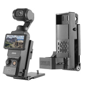 For DJI Osmo Pocket 3 STARTRC Folding Magnetic Mount Base Fixed Bracket (Black)