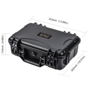 For DJI Neo STARTRC Water-resistant PP Suitcase Shoulder Storage Box (Black)
