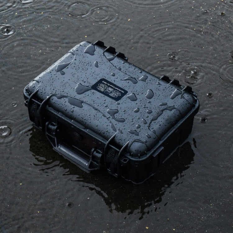 For DJI Neo STARTRC Water-resistant PP Suitcase Shoulder Storage Box (Black)