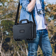 For DJI Neo STARTRC Water-resistant PP Suitcase Shoulder Storage Box (Black)