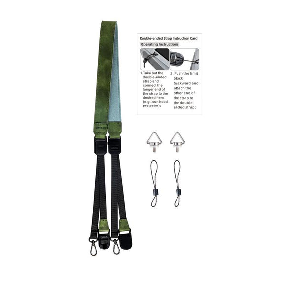 For DJI RC / RC 2 / RC Pro STARTRC QuickLink Double-Ended Neck Strap (Green)