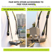 For DJI RC / RC 2 / RC Pro STARTRC QuickLink Double-Ended Neck Strap (Green)