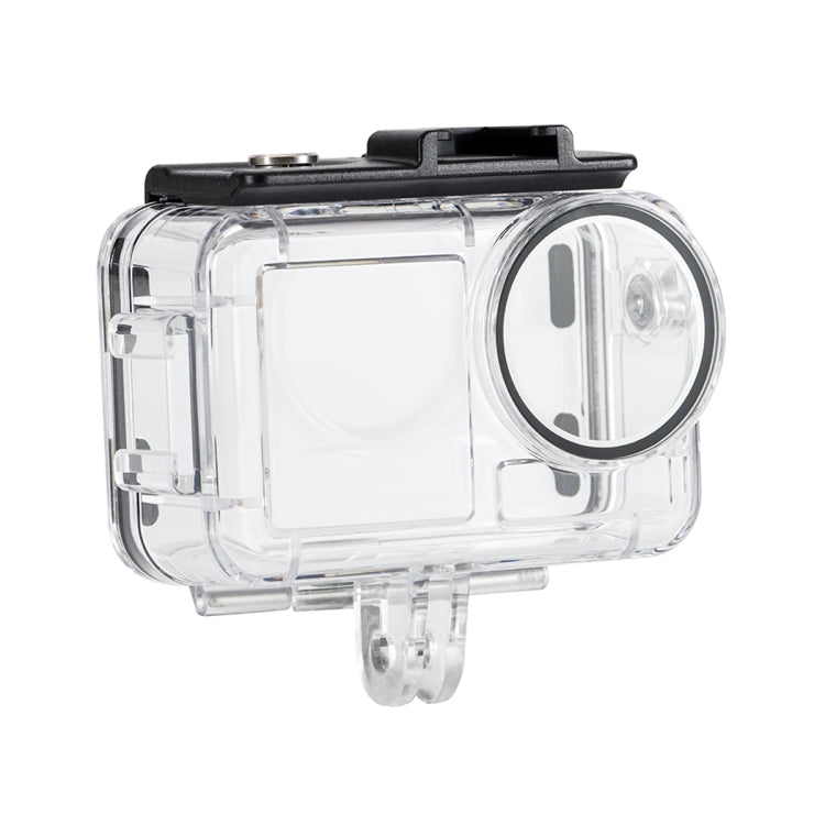 For DJI Osmo Action 5 Pro / 3 / 4 60m Underwater Water-resistant Housing Diving Case (Transparent)