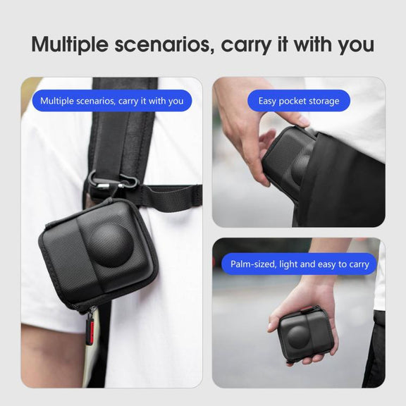 For DJI Osmo 360 STARTRC Mini Portable Lightweight Storage Bag (Black)
