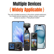 STARTRC Magnetic  Backpack Clip Mount for DJI Osmo 360 / GoPro Action Cameras (Black)