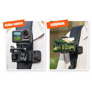 STARTRC Magnetic  Backpack Clip Mount for DJI Osmo 360 / GoPro Action Cameras (Black)