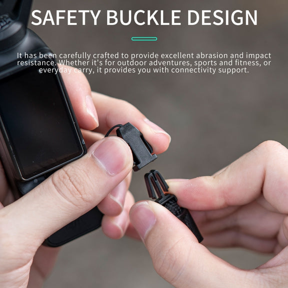 For DJI Pocket 3 STARTRC Anti-Lost Necklace Lanyard Rope (Black)