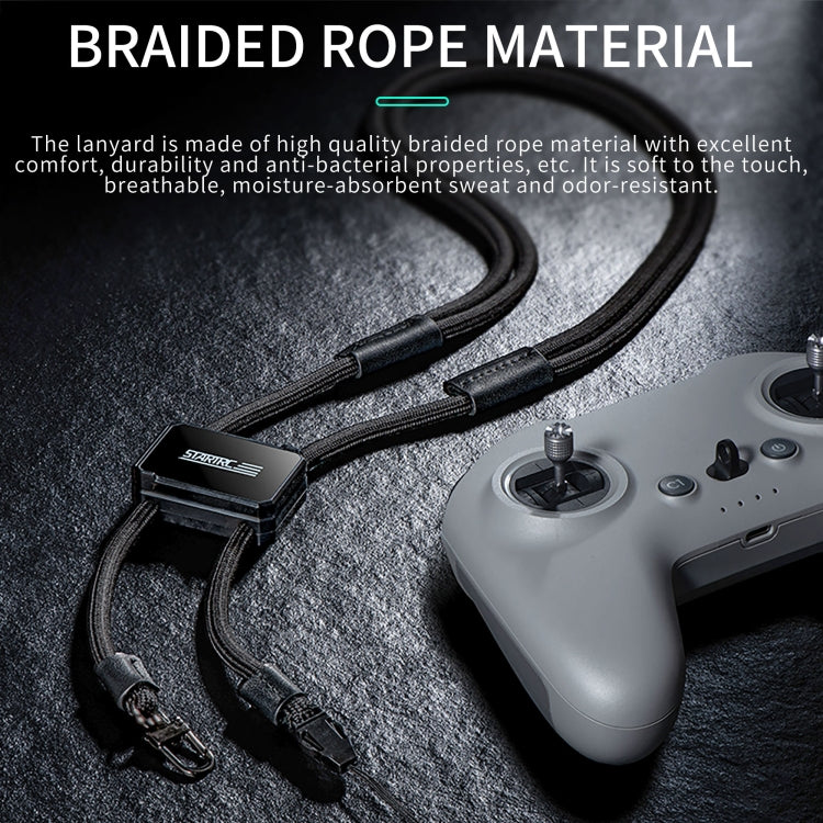 For DJI Pocket 3 STARTRC Anti-Lost Necklace Lanyard Rope (Black)