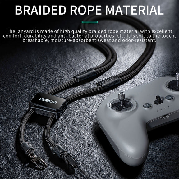 For DJI Pocket 3 STARTRC Anti-Lost Necklace Lanyard Rope (Black)