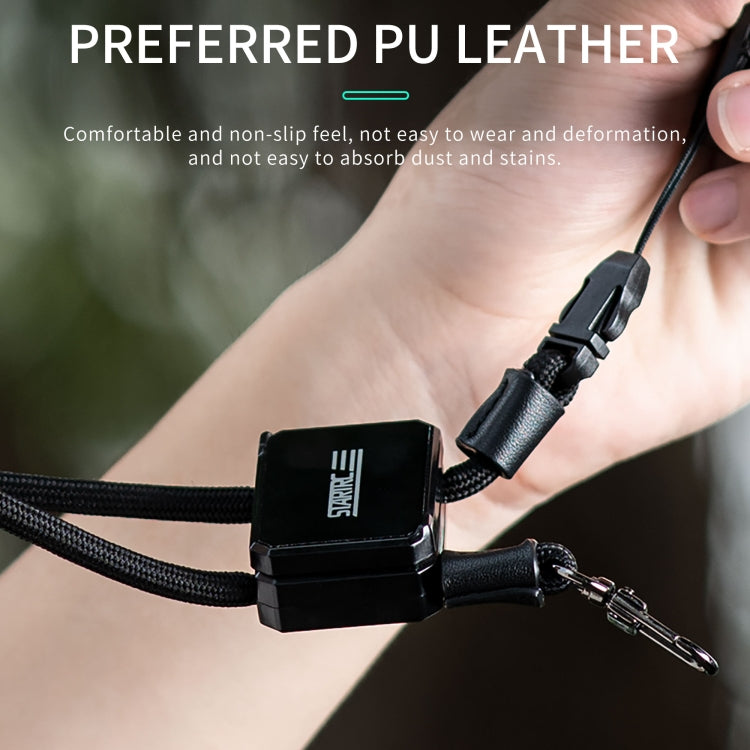 For DJI Pocket 3 STARTRC Anti-Lost Necklace Lanyard Rope (Black)