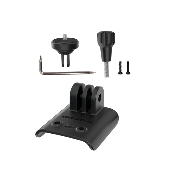 For DJI Avata 2 Sunnylife Action Camera Holder Mount Drone Light Bracket (Black)