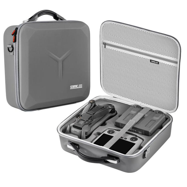 For DJI Mavic 4 Pro / RC 2 STARTRC Shoulder PU Storage Bag Handbag (Grey)