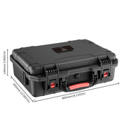 For DJI RS4/  RS4 Pro STARTRC ABS Water-resistant Shockproof Suitcase Portable Storage Box (Black)